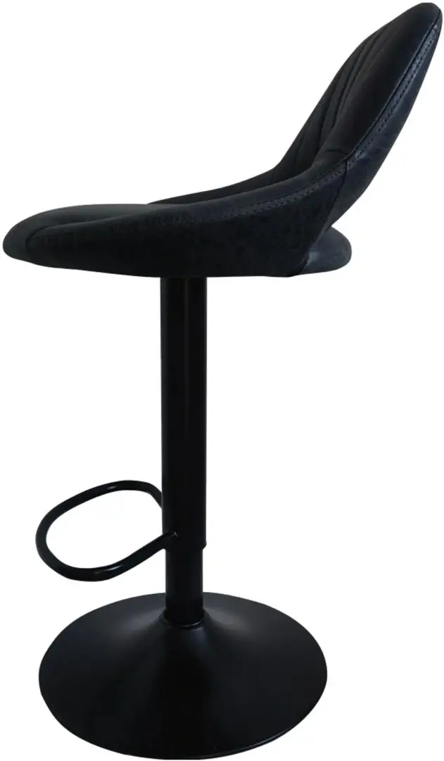 Scaun de bar Tempo Kondela Lorasa New (Black)