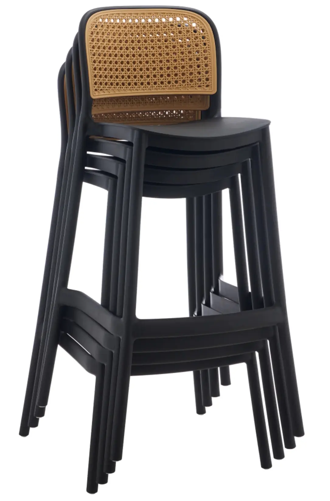 Scaun de bar Tempo Kondela Ravid New Typ 3 (Black/Beige) - 4