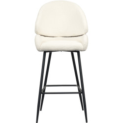 Scaun de bar Tempo Kondela Sanako Typ 2 (White/Black) Thumb