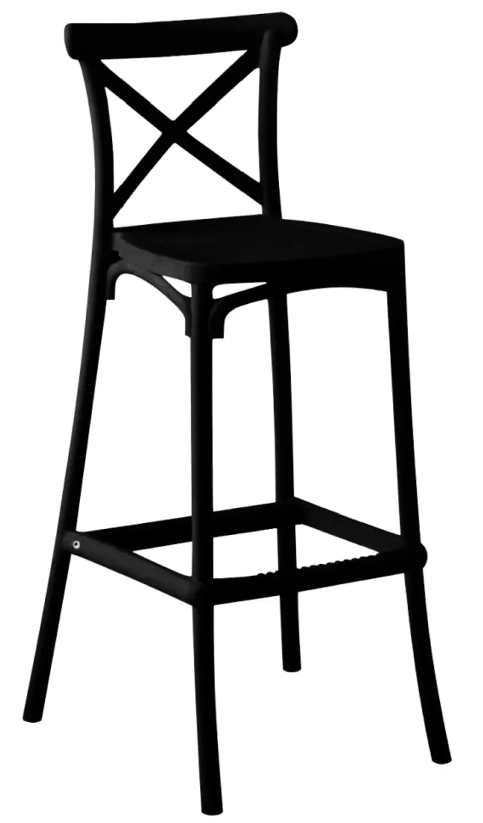 Барный стул Tempo Kondela Savita Typ 2 (Black) - 2