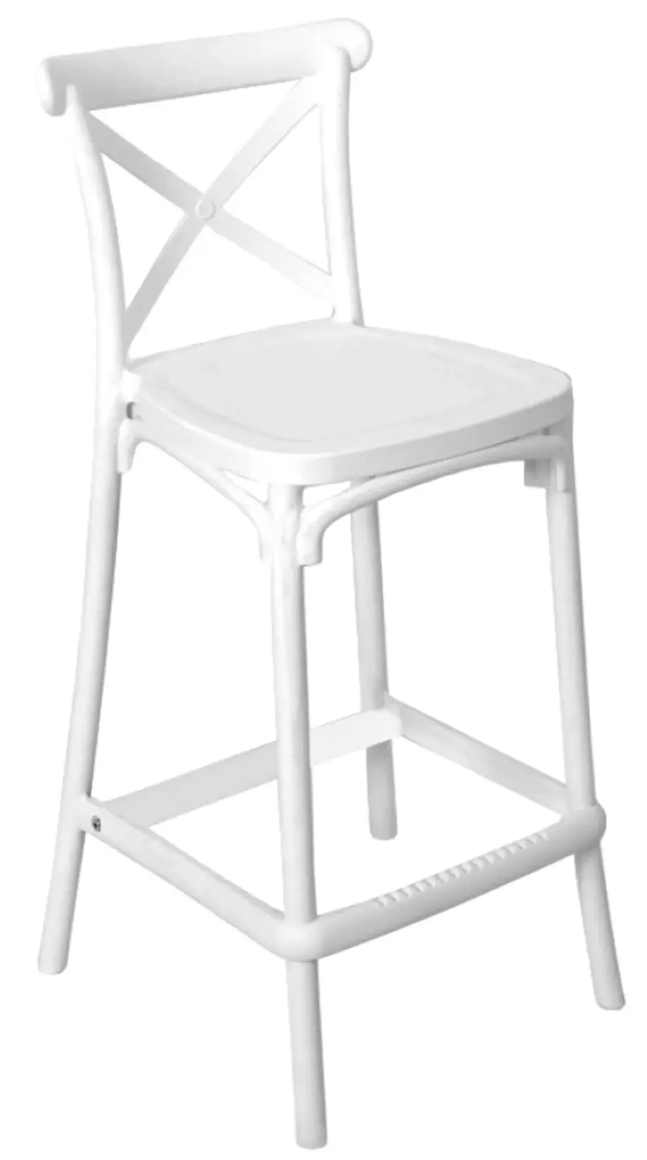 Барный стул Tempo Kondela Savita Typ 2 (White) - 3