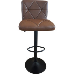 Scaun de bar Tempo Kondela Selest (Brown/Black) Thumb