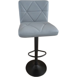 Scaun de bar Tempo Kondela Selest (Gray/Black) Thumb