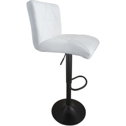 Барный стул Tempo Kondela Selest (White/Black) Thumb