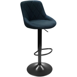 Scaun de bar Tempo Kondela Terkan New (Black) Thumb