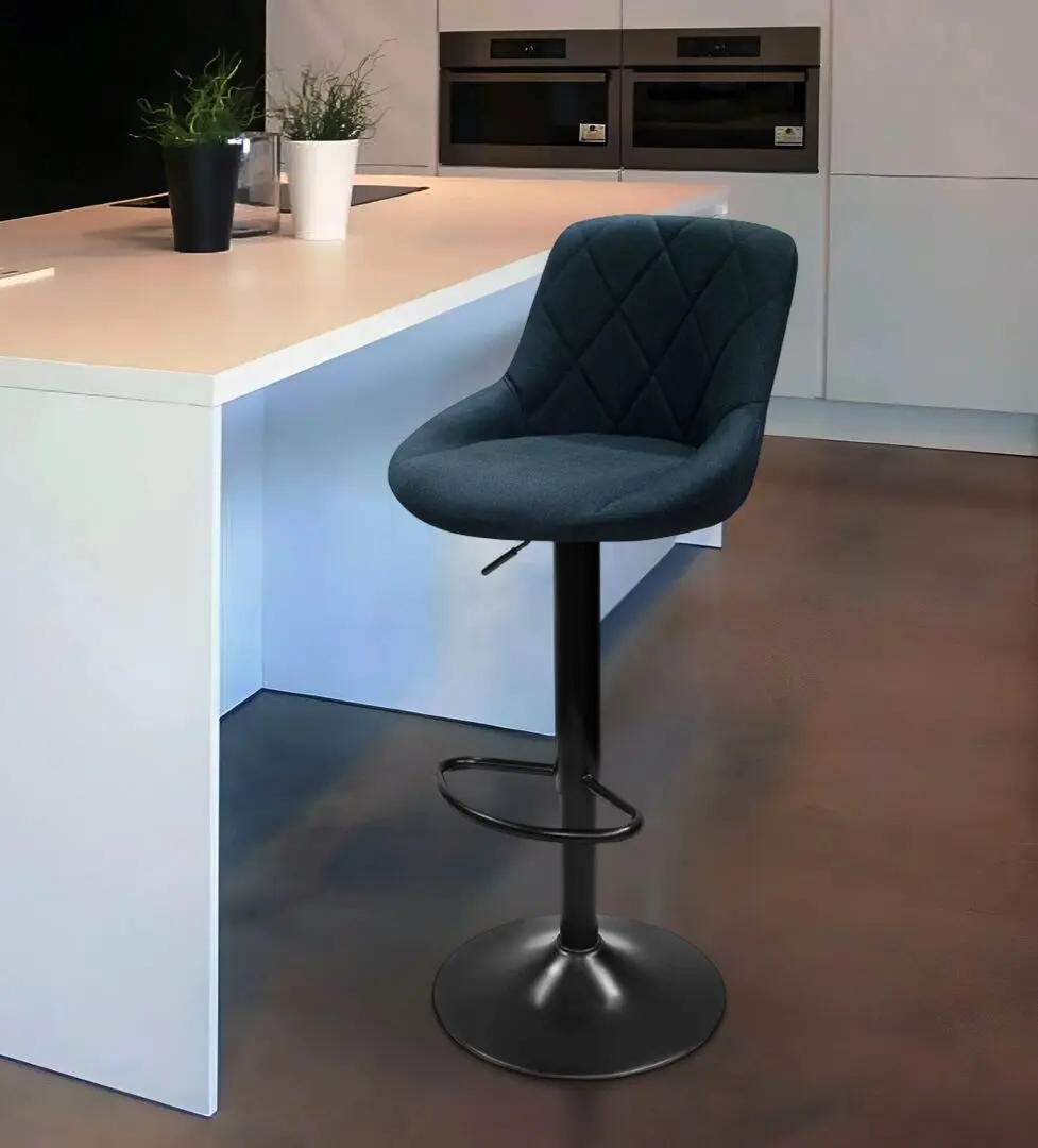 Scaun de bar Tempo Kondela Terkan New (Black)