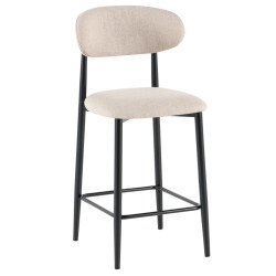 Scaun de bar Tempo Kondela Zajda Typ 2 (Beige/Black) Thumb