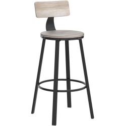 Набор барных стульев Vasagle LBC026B02 (Greige/Black) Thumb