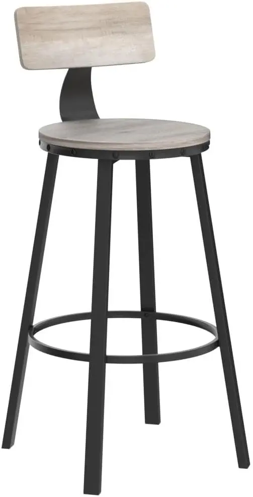 Набор барных стульев Vasagle LBC026B02 (Greige/Black) - 3