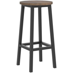 Набор барных стульев Vasagle LBC32X (Rustic Brown/Black) Thumb