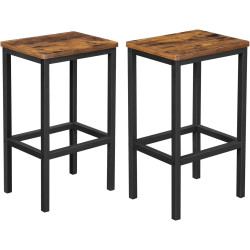 Set scaune de bar Vasagle LBC65X (Rustic Brown/Black) Thumb