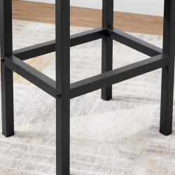 Set scaune de bar Vasagle LBC65X (Rustic Brown/Black) Thumb