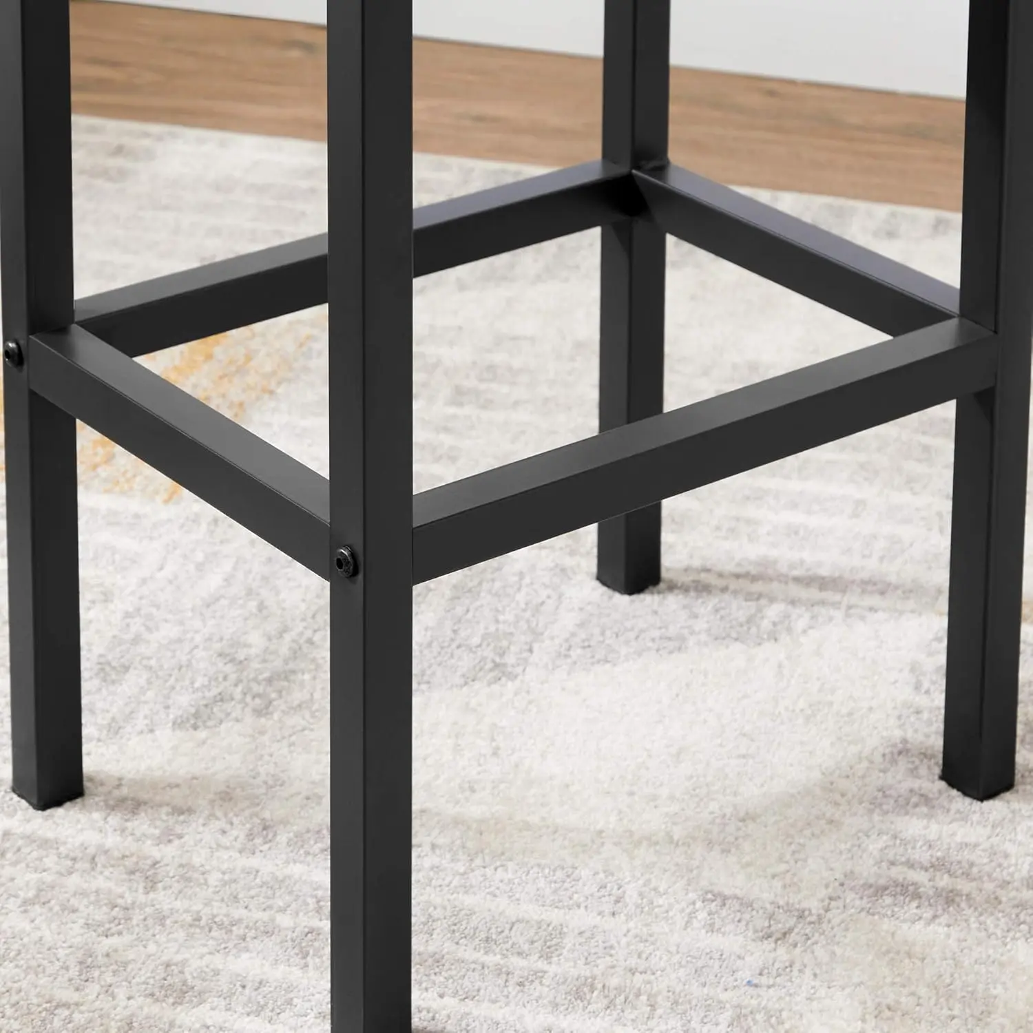 Set scaune de bar Vasagle LBC65X (Rustic Brown/Black)