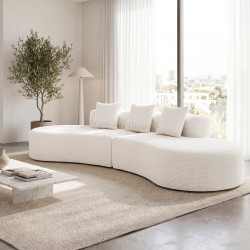 Бескаркасный диван Costway HV10776WH (White)