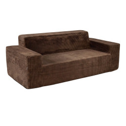 Бескаркасный диван Costway HV10778BN (Brown) Thumb