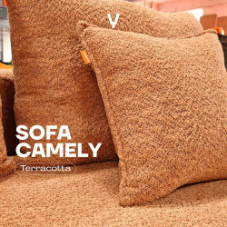 Бескаркасный угловой диван Synonym Camely (Terracotta) Thumb