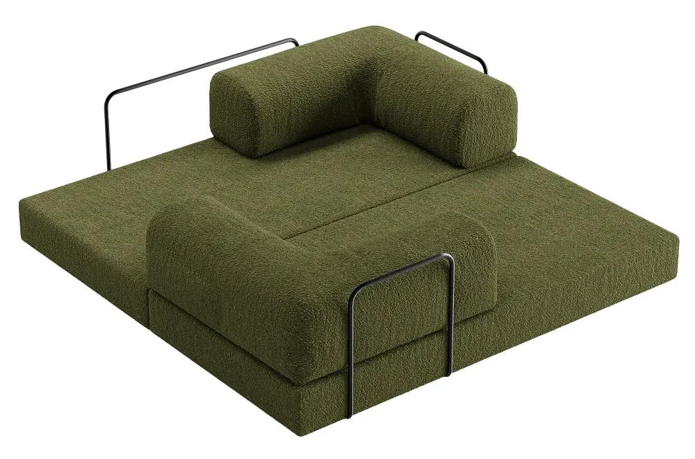 Раскладной диван Synonym Sofa Bed (Olive) - 7