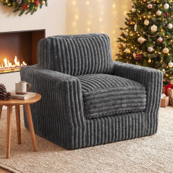 Бескаркасное кресло Costway HV10777GR (Grey) Thumb