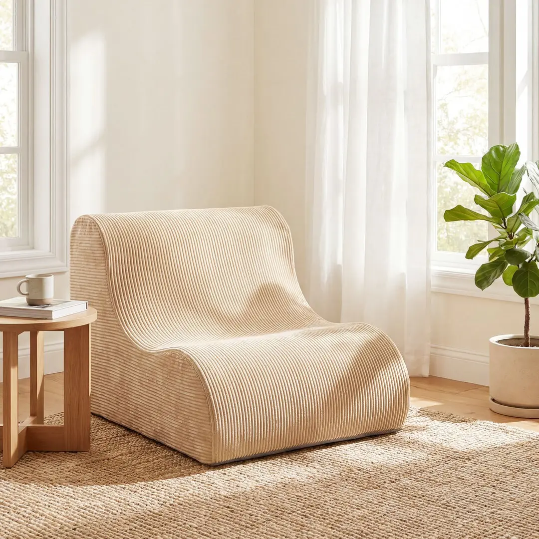 Бескаркасное кресло Costway JV13455BE (Beige)