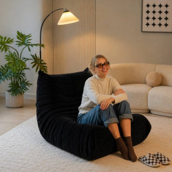 Бескаркасное кресло Synonym Lounge (Black) Thumb