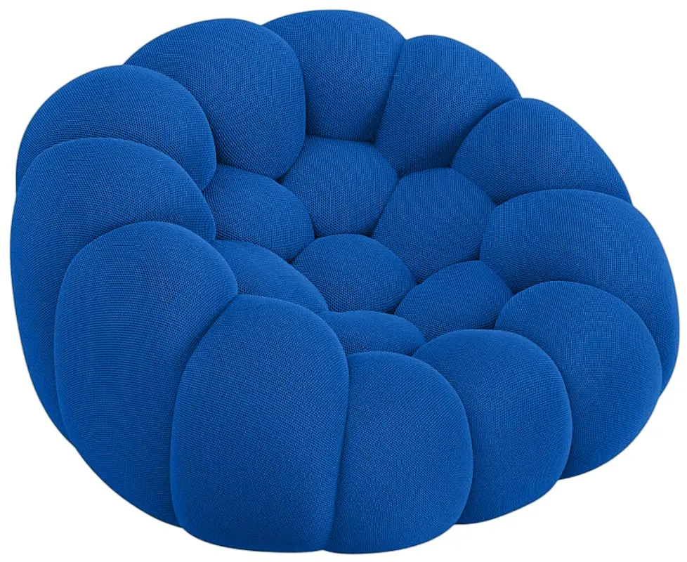 Бескаркасное кресло Synonym Puffa (Blue) - 2