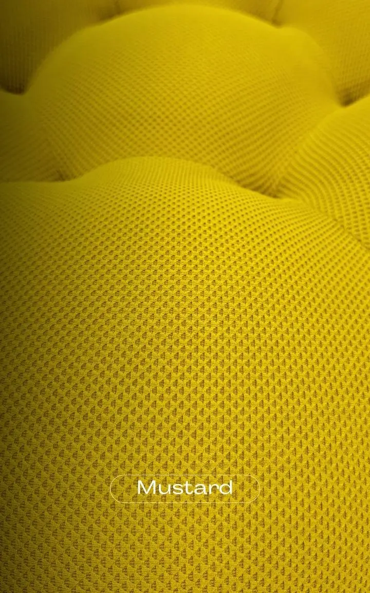 Бескаркасное кресло Synonym Puffa (Mustard) - 3