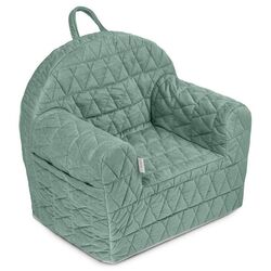 Детское кресло Albero Mio Velvet Kids V114 (Green) Thumb