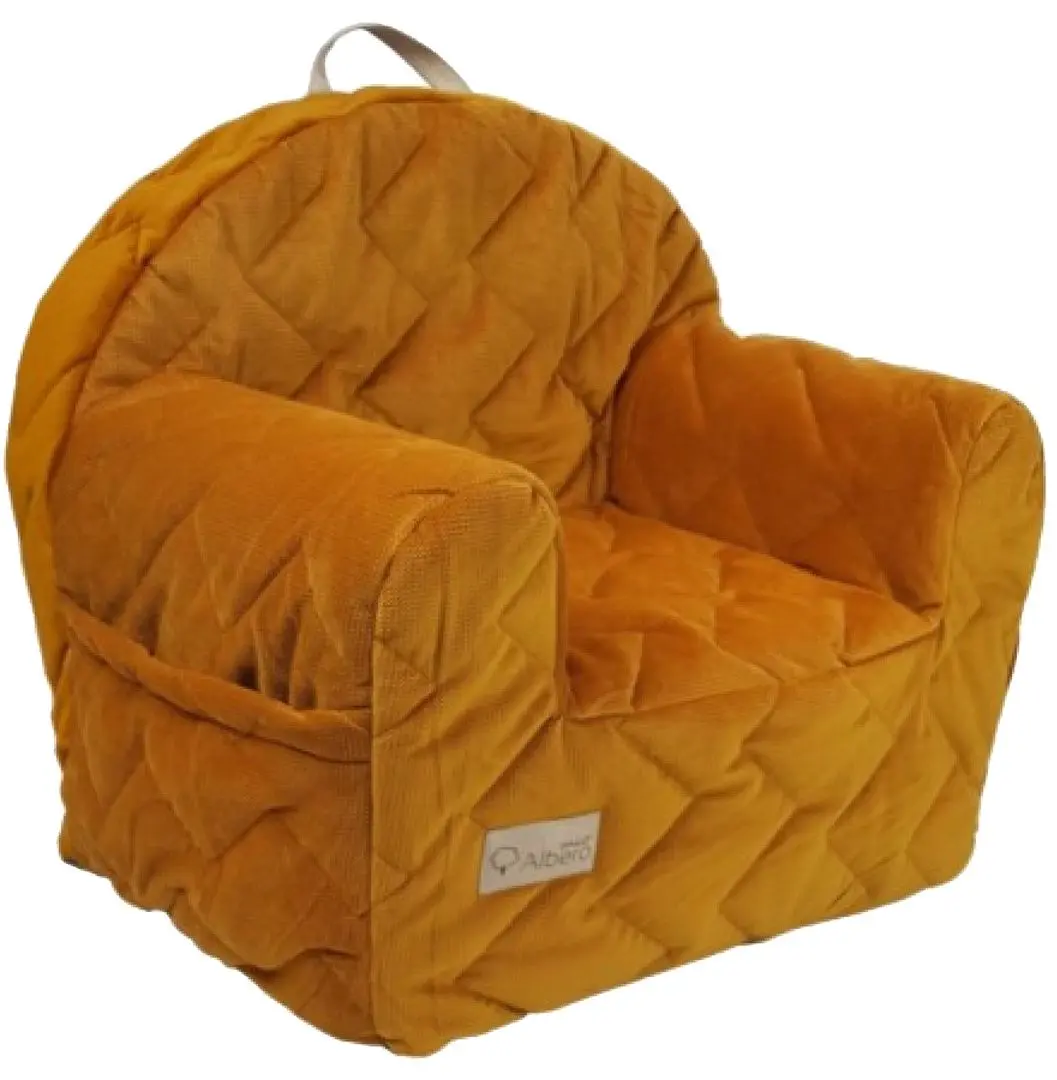 Детское кресло Albero Mio Velvet V107 (Honey)