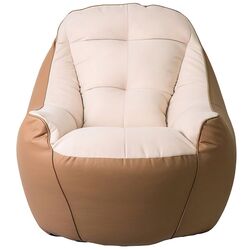Бескаркасное кресло Bean Bag BigBoss BM5858 XL (Brown/Cream) Thumb