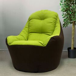 Fotoliu fara carcasa Bean Bag BigBoss BM5859 XL (Green/Coffee)