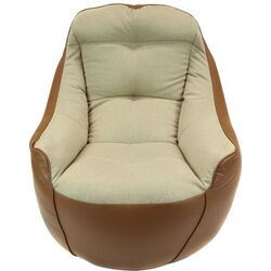 Fotoliu fara carcasa Bean Bag BigBoss BM5863 XL (Brown/Beige) Thumb