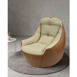 Fotoliu fara carcasa Bean Bag BigBoss BM5863 XL (Brown/Beige)