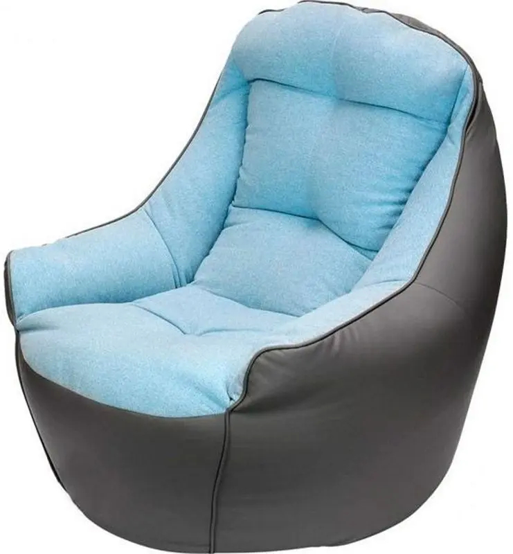 Fotoliu fara carcasa Bean Bag BigBoss BM5864 XL (Blue/Gray)