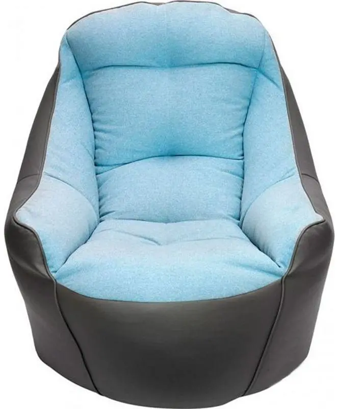 Fotoliu fara carcasa Bean Bag BigBoss BM5864 XL (Blue/Gray)