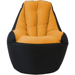Бескаркасное кресло Bean Bag BigBoss BM6165 XL (Black/Orange) Thumb
