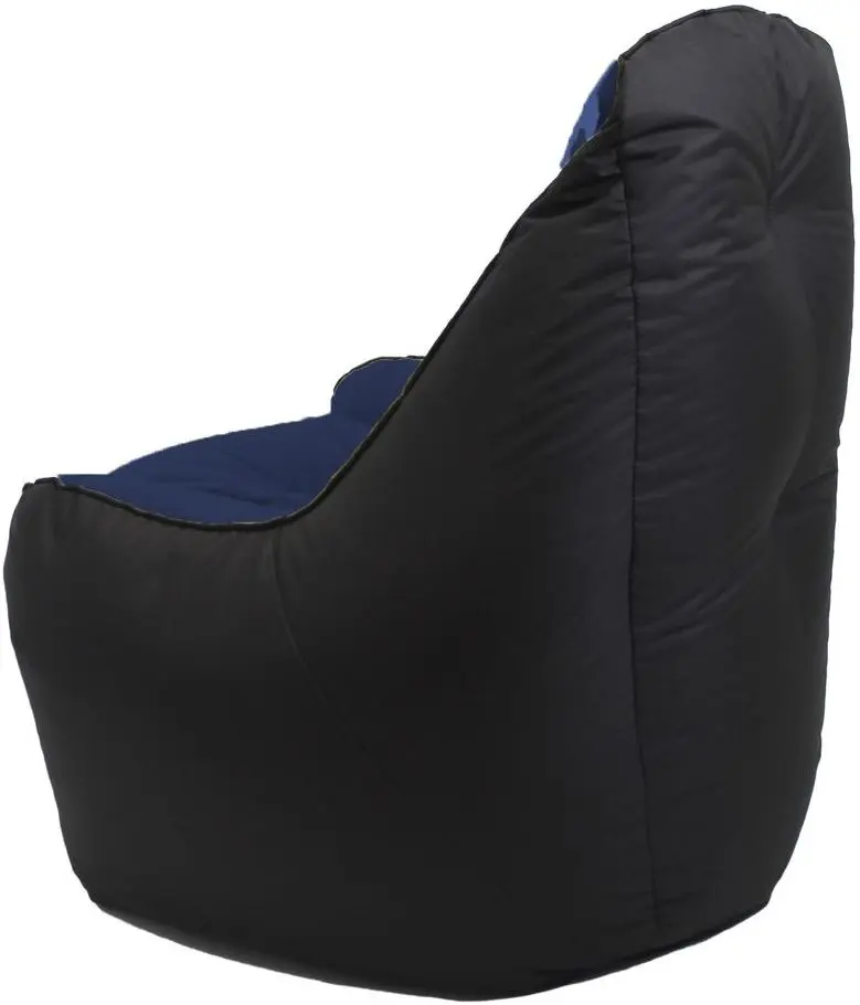 Fotoliu fara carcasa Bean Bag BigBoss BM6166 XL (Black/Dark Blue)