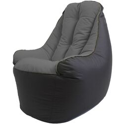 Бескаркасное кресло Bean Bag BigBoss BM6167 XL (Black/Dark Gray) Thumb