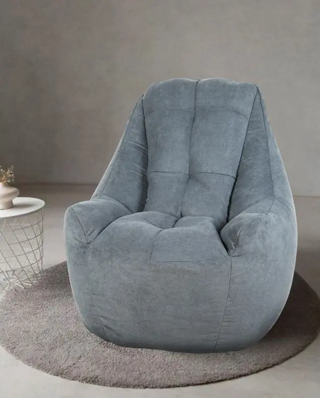 Бескаркасное кресло Bean Bag BigBoss BM6170 XL (Dark Gray)