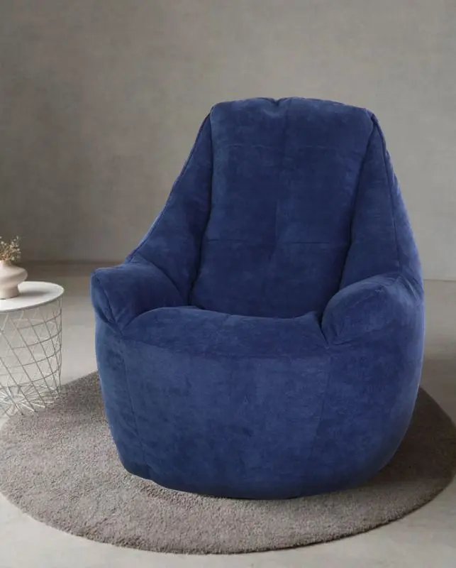 Fotoliu fara carcasa Bean Bag BigBoss BM6171 XL (Blue)