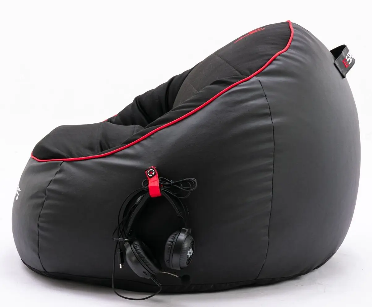Fotoliu fara carcasa Bean Bag Rocket BM5856 XL (Black/Red)