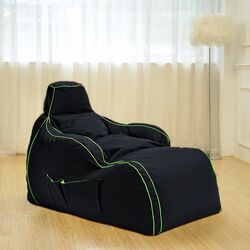 Fotoliu-sac Bean Bag GigaByte BM5819 XXL (Black/Green)