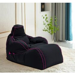 Fotoliu-sac Bean Bag GigaByte BM5822 XXL (Black/Pink)