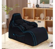 Кресло-мешок Bean Bag GigaByte BM5824 XXL (Black/Light Blue)