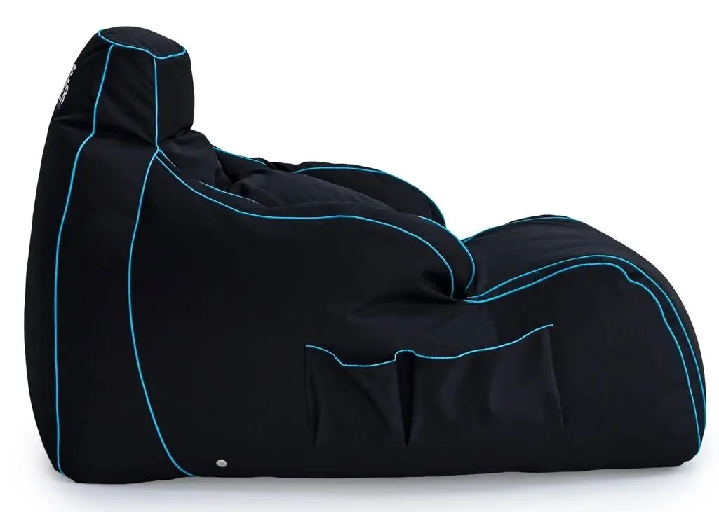 Кресло-мешок Bean Bag GigaByte BM5824 XXL (Black/Light Blue)