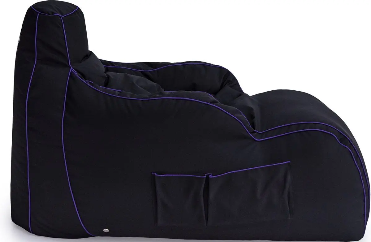Кресло-мешок Bean Bag GigaByte BM5826 XXL (Black/Violet)