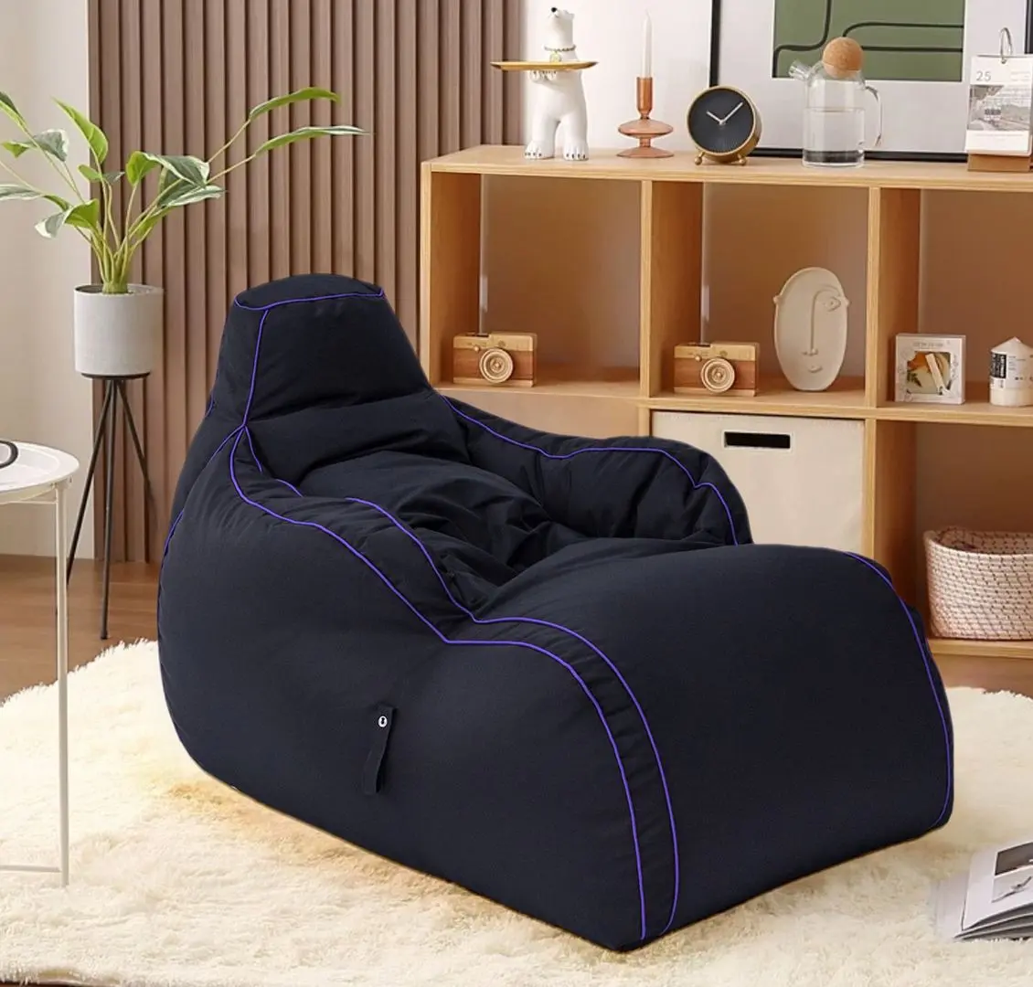 Кресло-мешок Bean Bag GigaByte BM5826 XXL (Black/Violet)