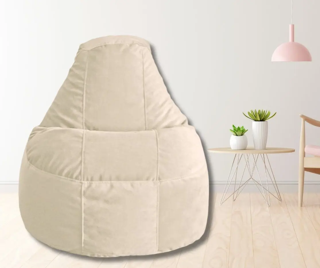 Кресло-мешок Bean Bag Lux BM5887 (Beige)