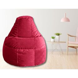 Fotoliu-sac Bean Bag Lux BM5898 (Bordeaux)