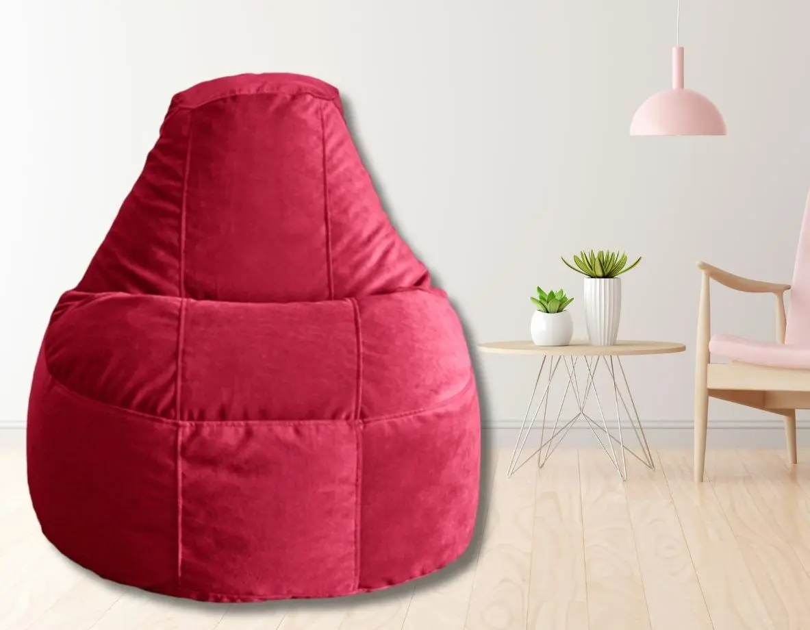Fotoliu-sac Bean Bag Lux BM5898 (Bordeaux)