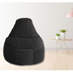 Fotoliu-sac Bean Bag Lux BM5904 (Black)
